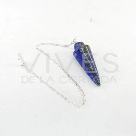 Pendulo Gota en Lapislazuli
