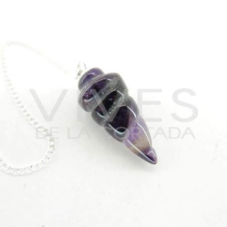 Péndulo espiral Amatista