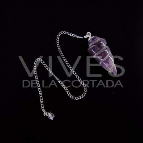 Péndulo espiral Amatista