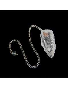 Péndulo Cuarzo Blanco en bruto 2