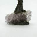 Arbre de Quartz Grand avec base de druse d'améthyste