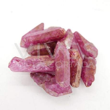 pointes de Quartz Rosa en Bruto (Pack 250gr)