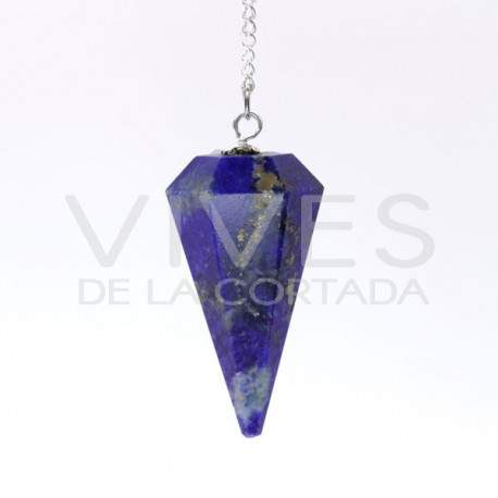 Pendulo Gota en Lapislazuli
