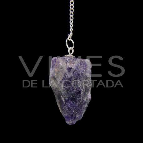 Pêndulo em bruto de ametista