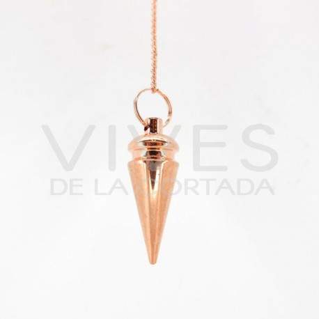 Péndulo Metalico Cónico 2 Color cobre