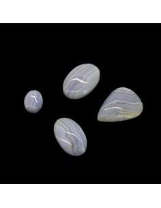 Cabujón de Calcedonia Azul (Pack 25gr)