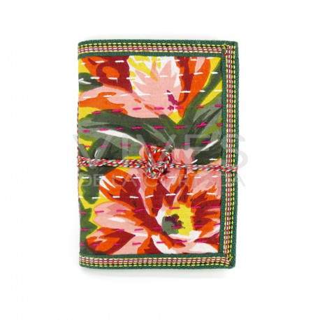 Petit carnet en tissu