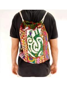 Mochila de Tela Cuerdas