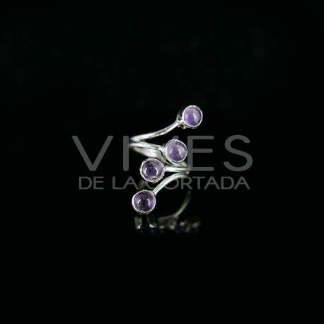 Anillo con Baño de Plata A1