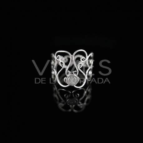 Anillo con Baño de Plata A1