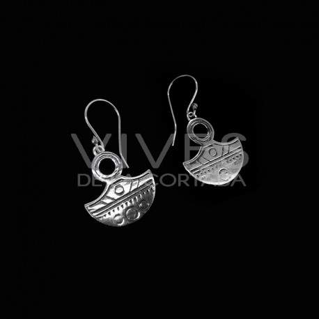 Earrings Maya Silver Bath -P21-