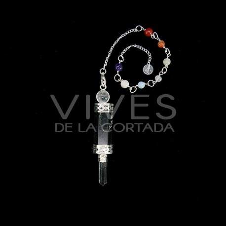 Chakra Tourmaline Generator Pendulum