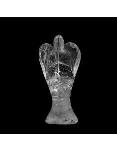 Angels carved in Quartz white. 2