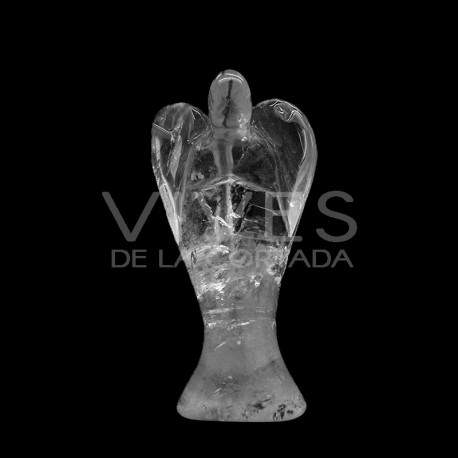 Anges sculptés en blanc Quartz blanc.