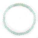 Pulsera de Fluorita Verde Bola Lisa 4mm