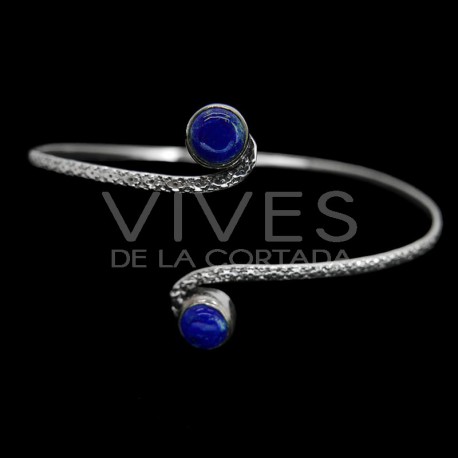 Pulseira com banho de prata -B13-