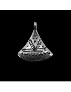 Pendentif plaqué argent -C44-