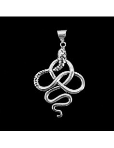 Pendentif plaqué argent -C46-