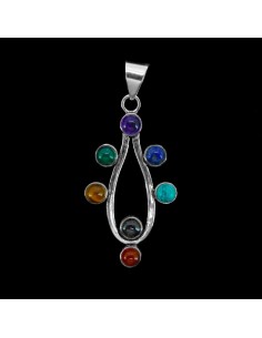 Pendentif en plaqué argent -C47-