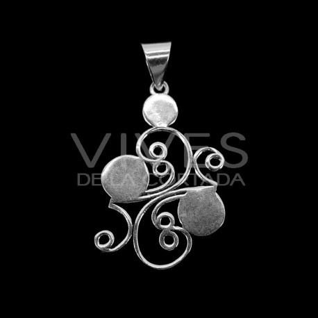 Pendant in Silver Plating -C51-
