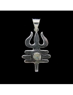 Pendente com banho de prata -C53-