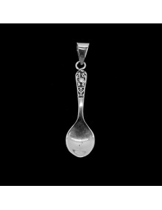 Pendentif plaqué argent -C54-