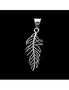 Pendentif plaqué argent -C59-