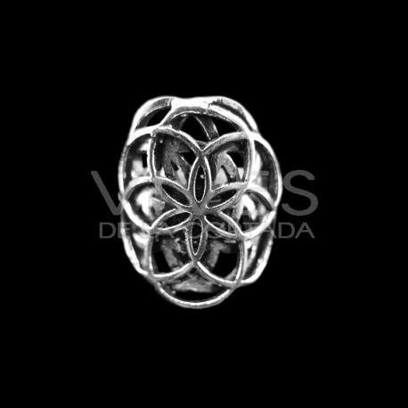 Bague plaqué argent -A53-