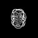 Bague plaqué argent -A53-