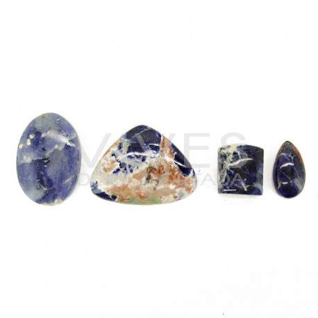 Cabochão de sodalite (embalagem 30gr)