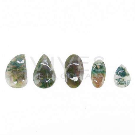 Cabochon d'Agate Mousse (Pack 35gr)