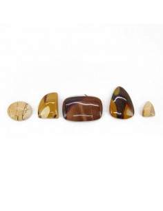 Cabochão de Jaspe Mokaite (Pacote 30gr)