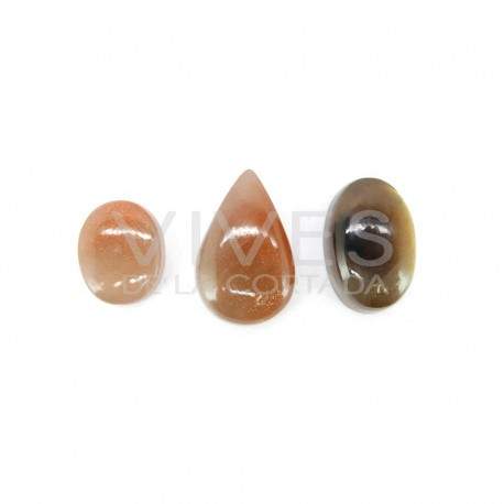 Adularia cabochão (Pacote 15gr)