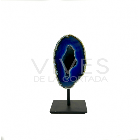 Dyed Agate Pedestal