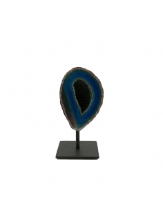 Piédestal en agate teintée