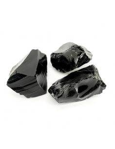 Obsidiana Mediana en Bruto pack 500gr