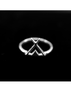 Bague Cabine en argent 925