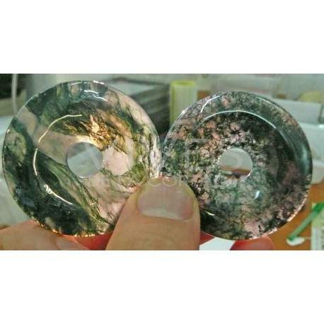 Cuarzo blanco Donut Mediano