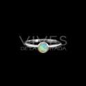 Ring of Opal Small in Sterling Silver 925