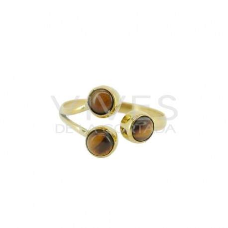 Ring of Bronze with Random Ore -25-