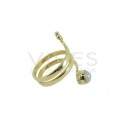 Ring of Bronze with Mineral -26-
