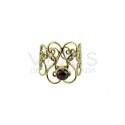 Bague de bronze avec minerai aléatoire -46-