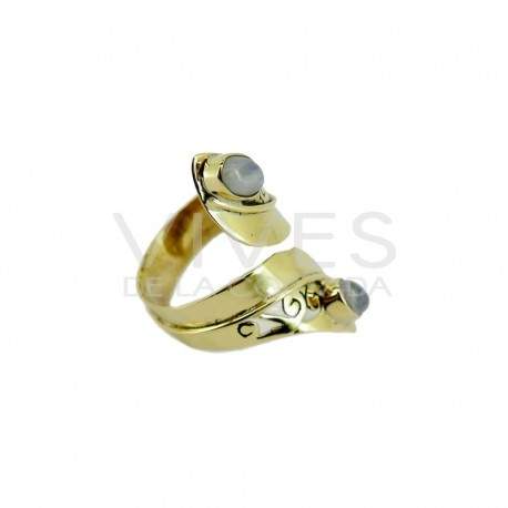 Ring of Bronze with Random Ore -49-