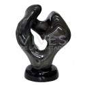 Escultura em Obsidiana Arco-Íris FO3