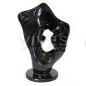 Sculpture en obsidienne arc-en-ciel FO2