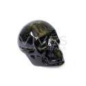 Golden Obsidian Skull