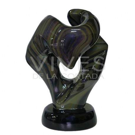 Escultura em Obsidiana Arco-Íris FO3