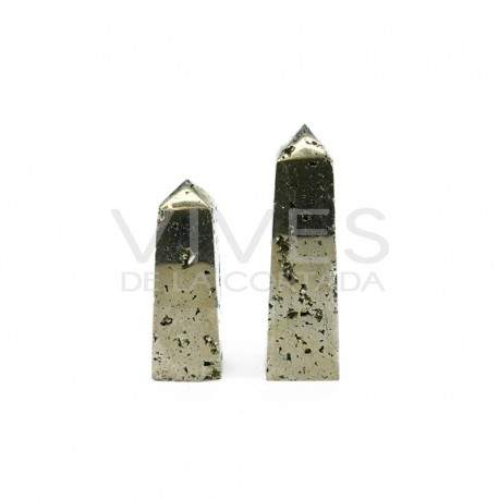 Obélisque en pyrite (140 - 200gr)