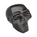 Calavera de Obsidiana Plateada COP