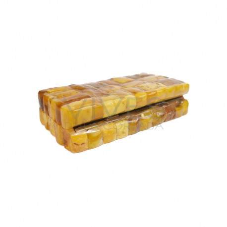 Caixa de jóias em âmbar